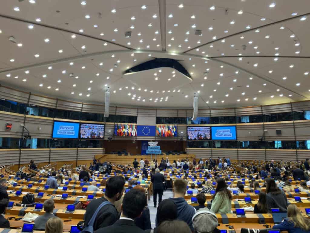 Murat Can Bulşan, Avrupa Gençlik Haftası Açılışında Konya ve Türkiye’yi Temsil Etti