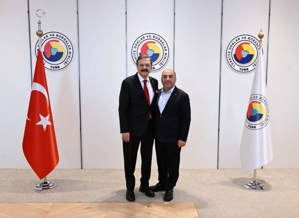 Ceyhan Ticaret Borsası Başkanı Aydar’dan TOBB Başkanı Hisarcıklıoğlu’na Resmi Ziyaret