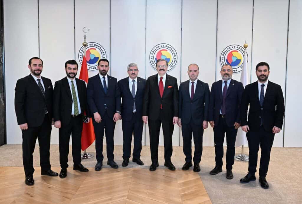Kocaeli Ticaret Odası Başkanı Bulut ve PASAD Temsilcileri, TOBB Başkanı Hisarcıklıoğlu ile Görüştü
