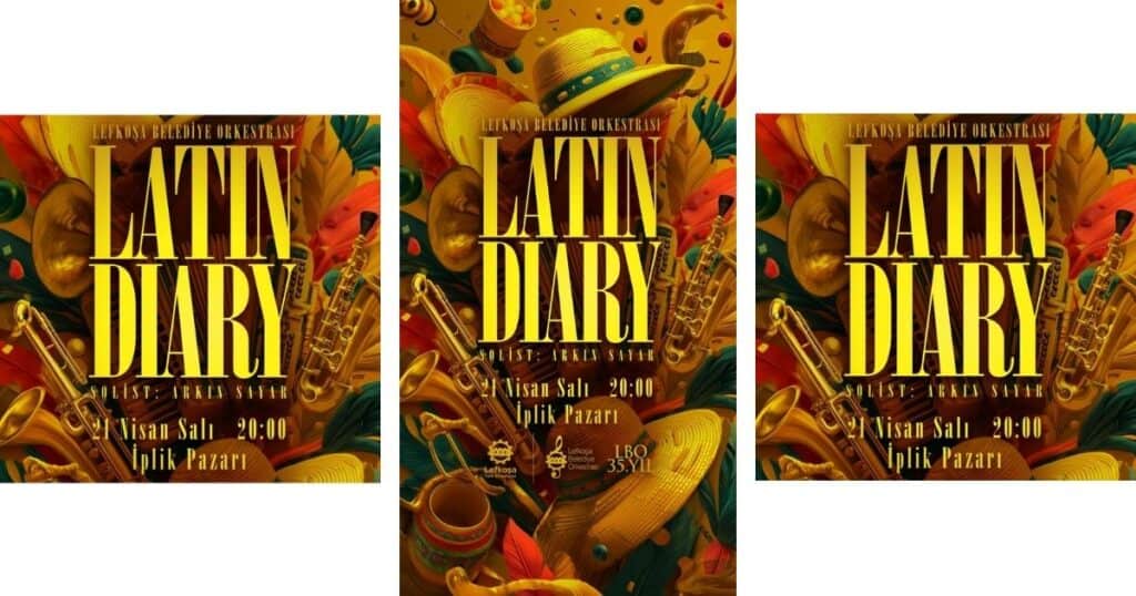 Lefkoşa Belediye Orkestrası'ndan Latin Ezgileriyle Ücretsiz Konser Etkinliği